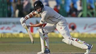 Mitchell Santner dismissed for 71 by Ravichandran Ashwin on Day 5 of 1st Test vs India